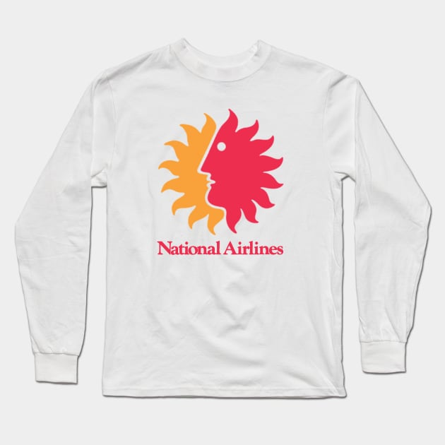 National Airlines Long Sleeve T-Shirt by fiercewoman101